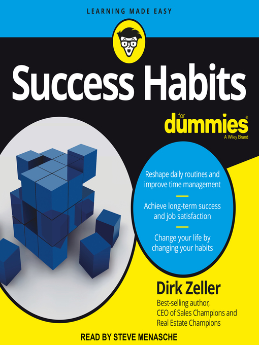 Title details for Success Habits for Dummies by Dirk Zeller, CEO - Wait list